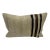 Turkish Hemp Pillow Cushion Natural Beige Brown Pillow Cushion Cover 16" x 24" For Sale