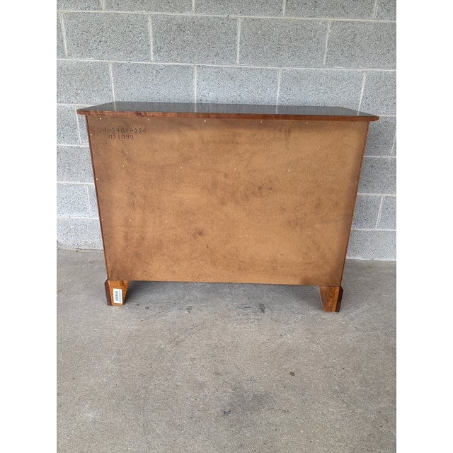 Ethan Allen American Impressions 4 Drawer Cherry Bachelor Chest - (224) For Sale - Image 11 of 12