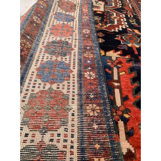 Antique Talish Dragon Rug, Southeast Caucasus 3'9" X 7'9" Circa 1870 For Sale - Image 4 of 11