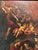 Paint 19th Century Spanish Colonial School “Death of Saint Joseph” Religious Oil Painting For Sale - Image 7 of 8
