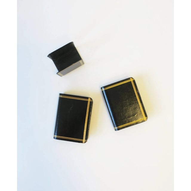 Vintage Playing Cards in Black and Gold With Greek Key Design For Sale - Image 12 of 13