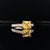 Diamond Yellow Sapphire Ring 14k Gold 1.66 Tcw Women Certified, Size 6.5 For Sale - Image 11 of 11