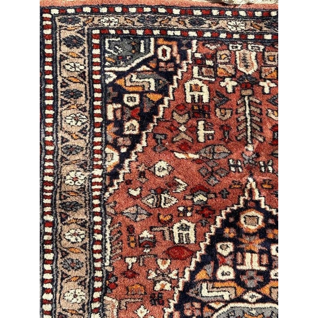 Textile Small Vintage Pakistani Rug from Bobyrugs, 1980s For Sale - Image 7 of 13