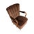 Brown Swedish Designer, Art Deco Easy Chairs, Velvet, Birch, Sweden, 1940s For Sale - Image 8 of 9