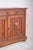 Antique European Oak Sideboard with Padded Doors For Sale - Image 6 of 13