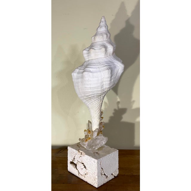 Handcrafted Marine & Mineral Sculpture by Joseph Malekan For Sale - Image 4 of 18