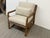 Coastal Brownstone Teak Wood Accent Chair, Prototype For Sale - Image 3 of 12