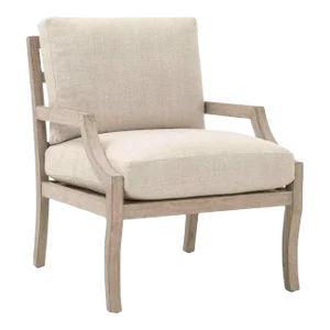 Stratton Club Chair Bisque, Natural Gray Beech