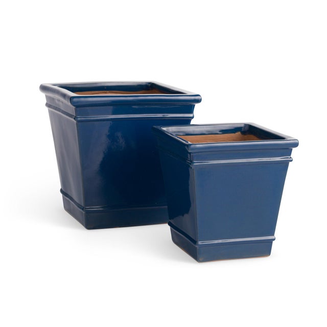 This set of earthenware pots are designed for the outdoors, but are equally as beautiful indoors. From the depth of the...