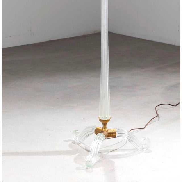 1940s Vintage Floor Lamp from Seguso Vetri D'arte, 1940s For Sale - Image 5 of 6