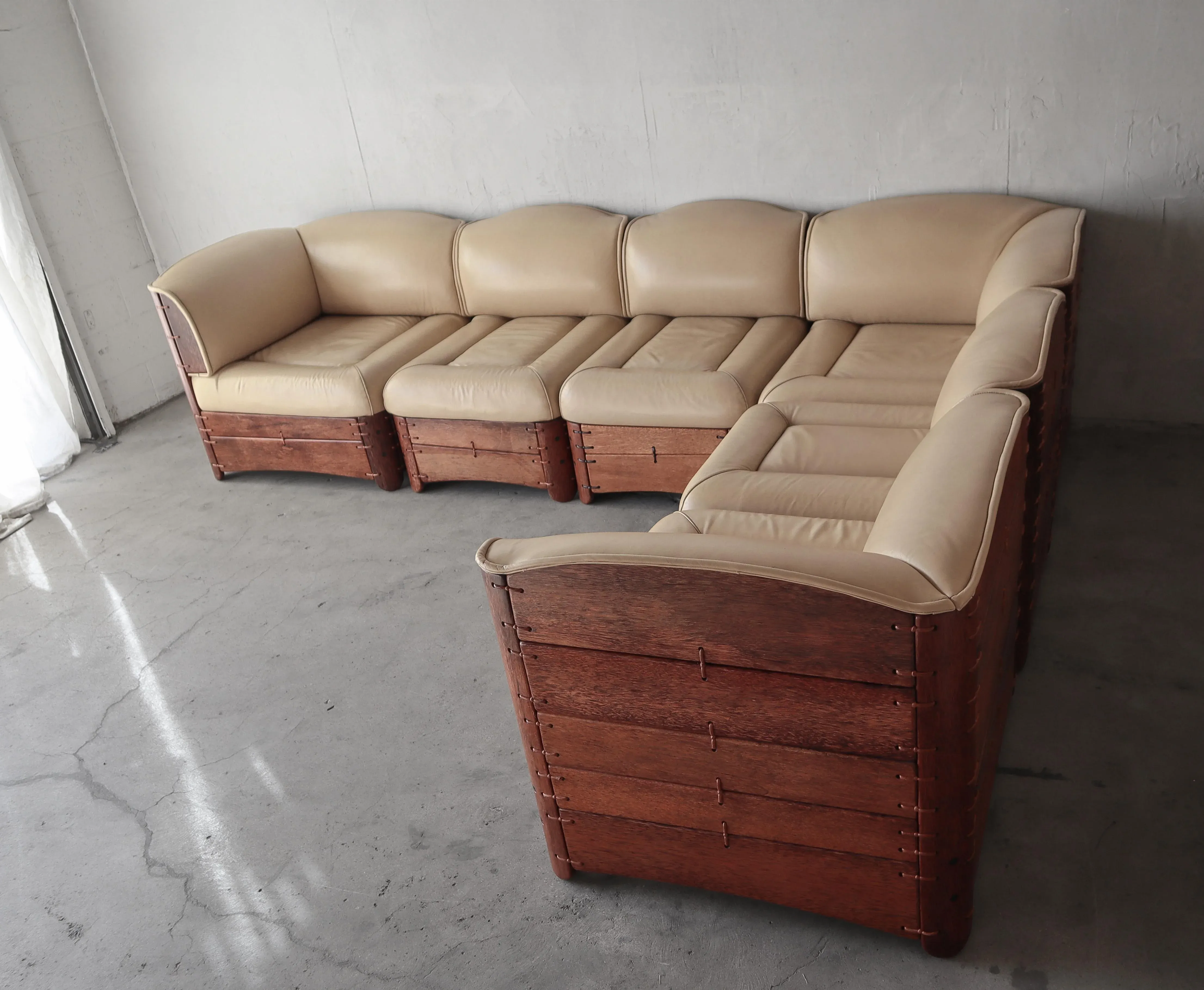 7 Piece Moorea Modular Sectional Sofa by Pacific Green | Chairish