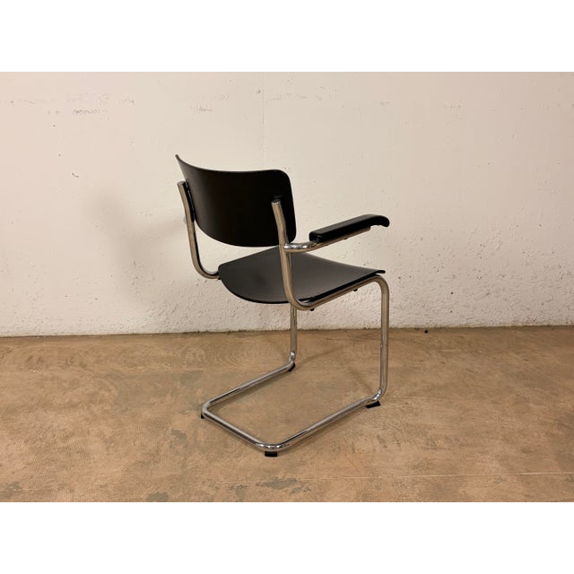 1970s S43F Cantilever Chairs by Mart Stam for Thonet, 1970s, Set of 4 For Sale - Image 5 of 16