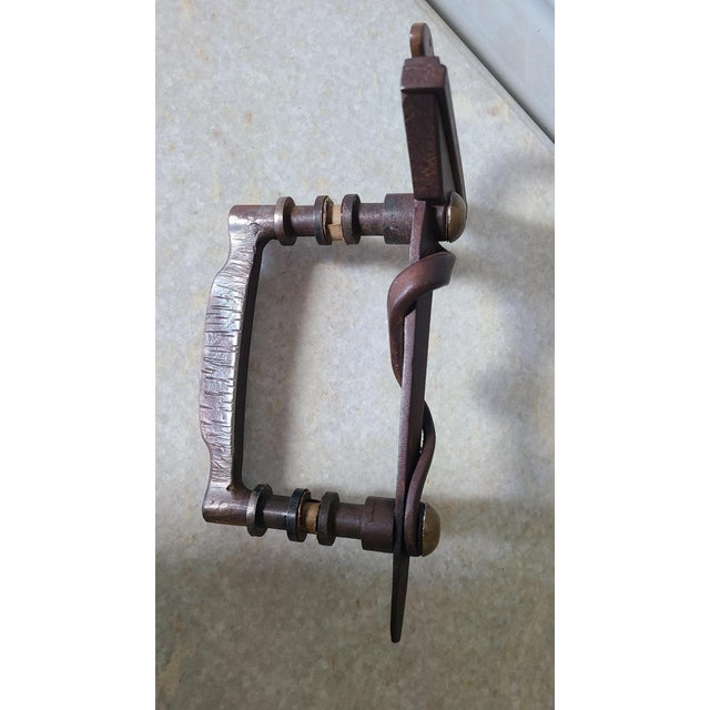 Art Deco Pharmacy Door Handle, 1930s For Sale - Image 4 of 5