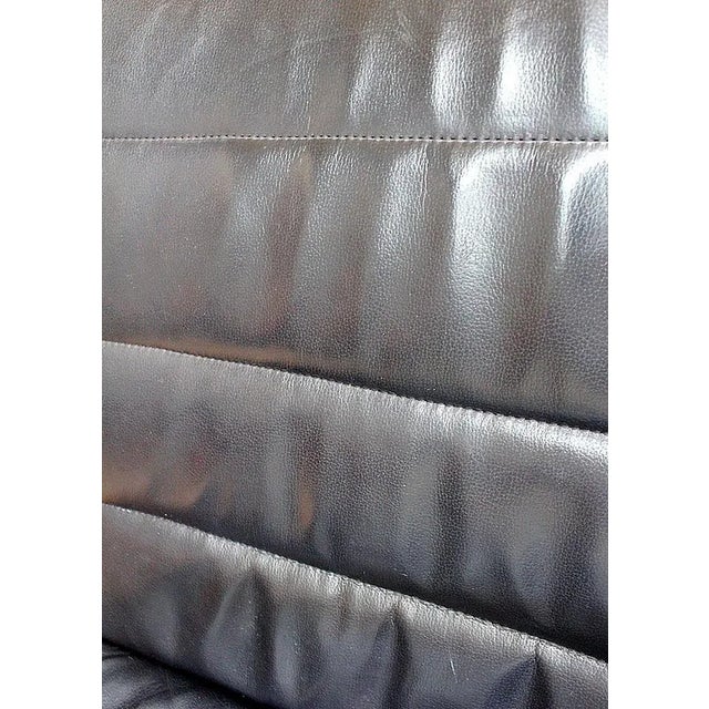 Set of Leather Office Chairs attributed to Richard Sapper for Knoll Inc. / Knoll International, 1979 For Sale - Image 9 of 18