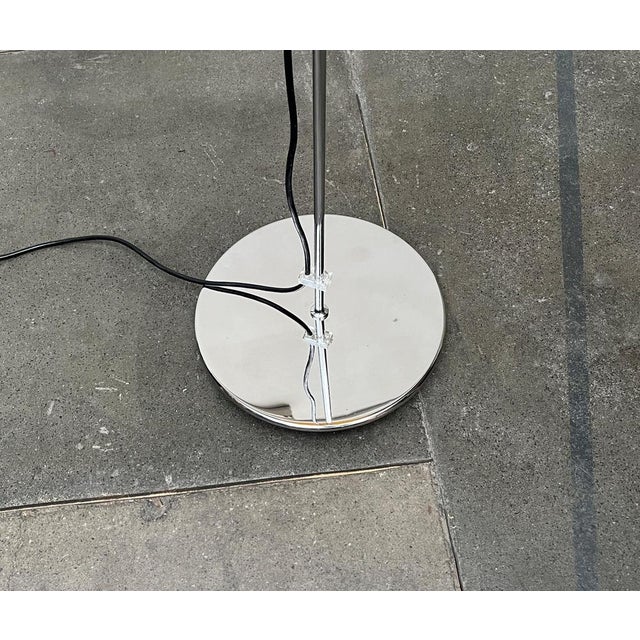 Mid-Century Space Age Italian Yellow Lucerna Floor Lamp from Guzzini, 1960s For Sale - Image 6 of 18