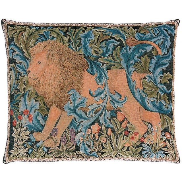 This beautiful tapestry cushion is finely woven by skilled weavers on traditional Jacquard Tapestry looms. The tapestry...