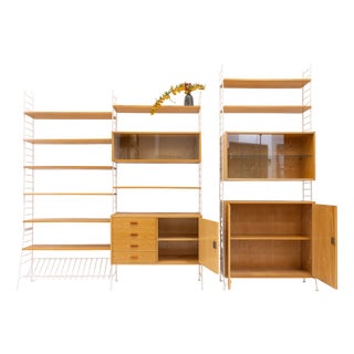 Sibylle Shelving System from GDR String, 1960s For Sale