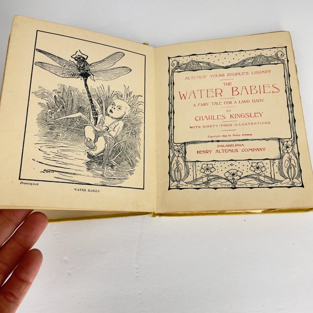 1899 Hardback “The Water Babies” by Charles Kingsley For Sale - Image 11 of 11