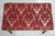 French Pair of Red & Gold French Louis XVI Ottomans Footstools For Sale - Image 3 of 9