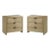 Pair of Modern Nightstands For Sale