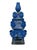 Dutch Delft Blue Ceramic Tulip Vase Set *The Starry Night* by Vincent van Gogh. This extraordinary three-piece tulip vase...