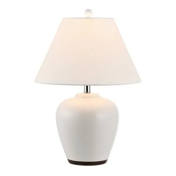 Safavieh Etren Table Lamp - Ivory For Sale In Philadelphia - Image 6 of 7