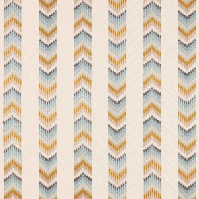 Harlequin Kengo Fabric in Gold/Topaz - a Sample For Sale