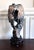 Large Chinese Scholar Rock Lingbi Stone on Display Stand For Sale - Image 10 of 18