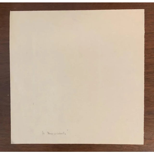 Paper Guglielmo Innocenti, Le poète, Crayon on Paper For Sale - Image 7 of 9