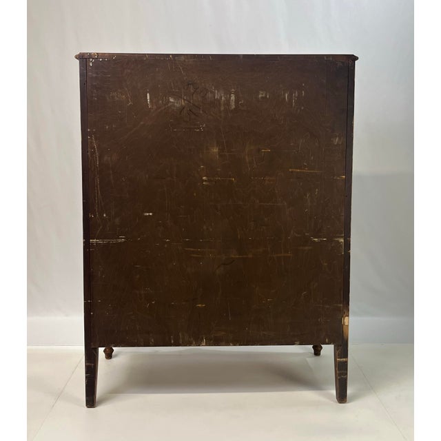 Early 20th Century Neoclassical Serpentine Chest of Drawers For Sale - Image 12 of 13