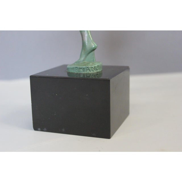 Art Cast Hoop Dancer Babbitt by Briand 1930 For Sale - Image 3 of 14