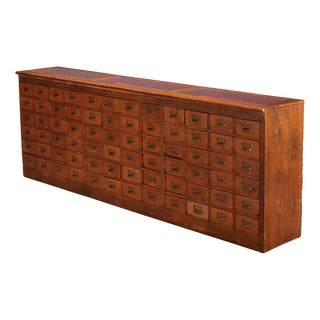 Chest of Drawers in Walnut-Stained Fir For Sale