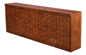 Chest of Drawers in Walnut-Stained Fir
