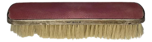 Antique Sterling Silver Guilloche Clothes Brush: Birmingham, 1919