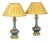 Table Lamps in Porcelain and Gilded Bronze, 1850s, Set of 2 For Sale