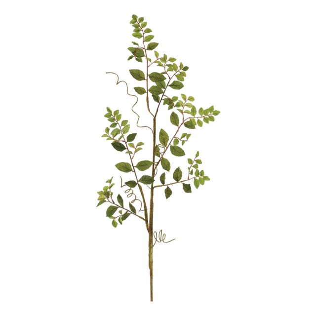 Mini Leaf Twig Branch (Set of 4) For Sale