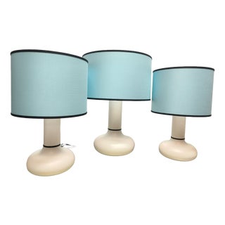 Vintage Tris Snow Table Lamp, 1970s, Set of 3 For Sale