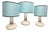 Vintage Tris Snow Table Lamp, 1970s, Set of 3 For Sale