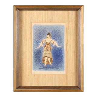 Georges Braque, Carmen, Lithograph in Colors, 1963, Numbered 5/180, Paris, Vallier 298 For Sale