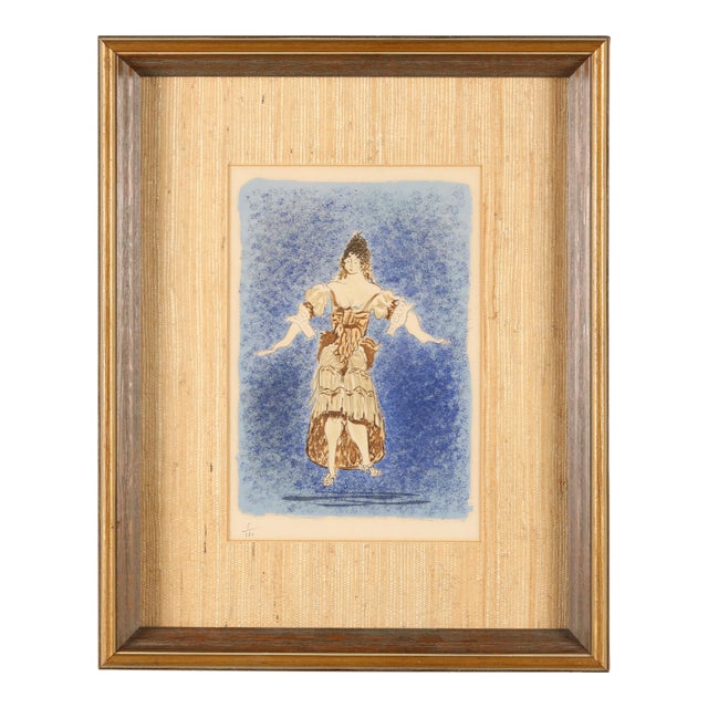 Georges Braque (French, 1882-1963) Carmen, Lithograph in Colors, 1963 Paris Vallier 298 For Sale