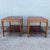 Mid Century Modern “Rhythm” Walnut Side Tables by Lane - A Pair For Sale - Image 9 of 10