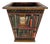 1950s Fornasetti Style Trompe l'Oeil Waste Basket / Planter For Sale