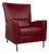 Leather Armchair Red Bordeaux by Ewald Schillig For Sale
