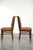 1990s Sheepskin Dining Chairs in Cognac Color, Set of 6 For Sale - Image 5 of 18