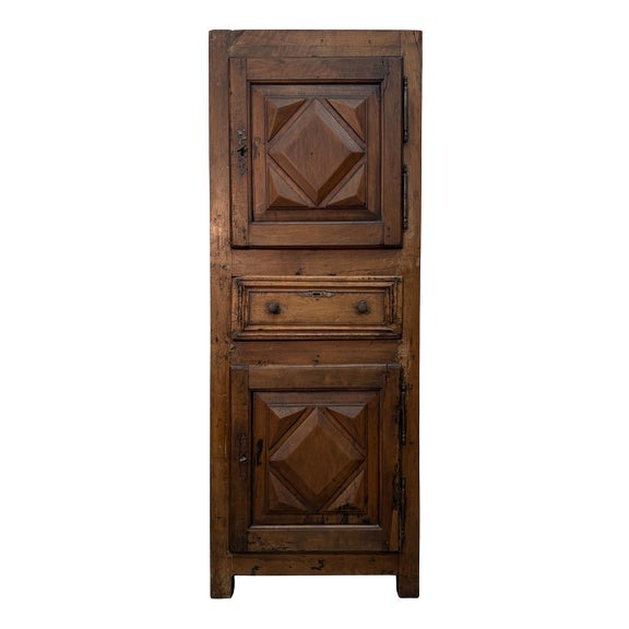 Tall 19th Century Walnut Sideboard For Sale