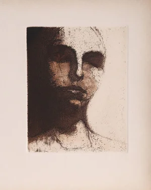 Sleeping Portrait - Unframed Etching
