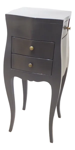 Vintage Small Italian Gray Painted Side Table
