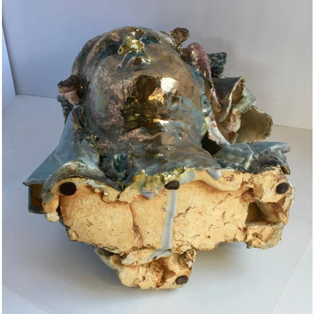 "Athena" Abstract Porcelain Bust of by Coeleen Kiebert - For Sale - Image 9 of 13