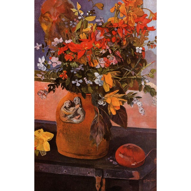 Paul Gauguin Still Life With Flowers Giclee LTD Edition For Sale