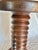 20th Century French Walnut Pedestal Side Table in the Style of Charles Dudouyt For Sale - Image 10 of 14